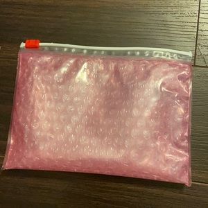 [SET] NEW GLOSSIER BEAUTY BAG PINK POUCH SMALL